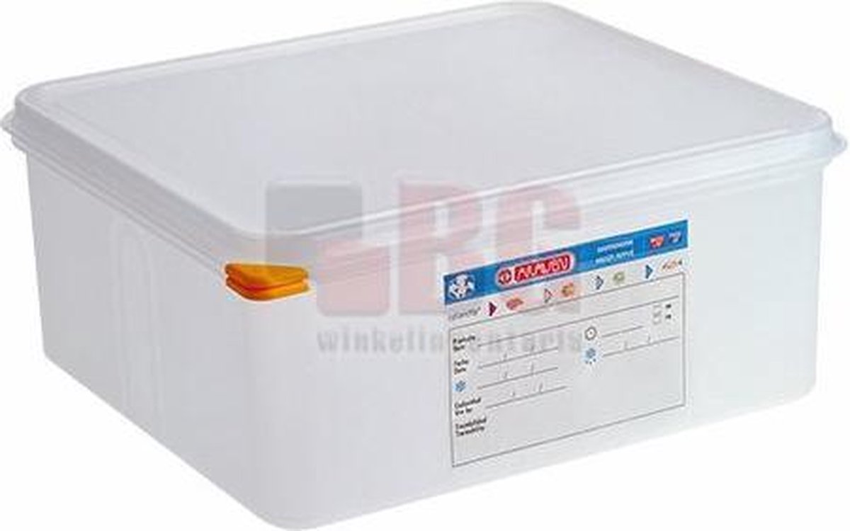 Araven mad opbevaringsboks herm. gn2-3 19l h20cm polypropylen