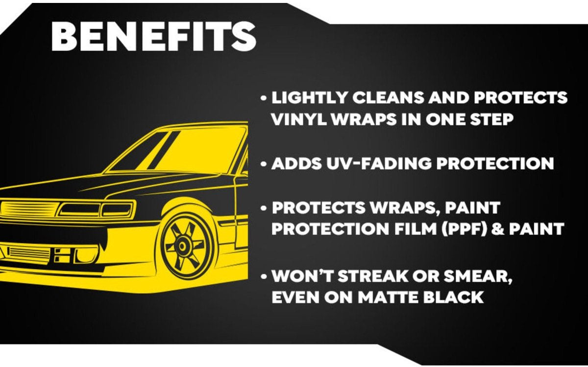 Meguiar's Meguiar's Matte Vinyl Wrap Protection Detailer 710ml - til matte malingsvinylindpakninger - fjerner støvsnavs - ingen glans