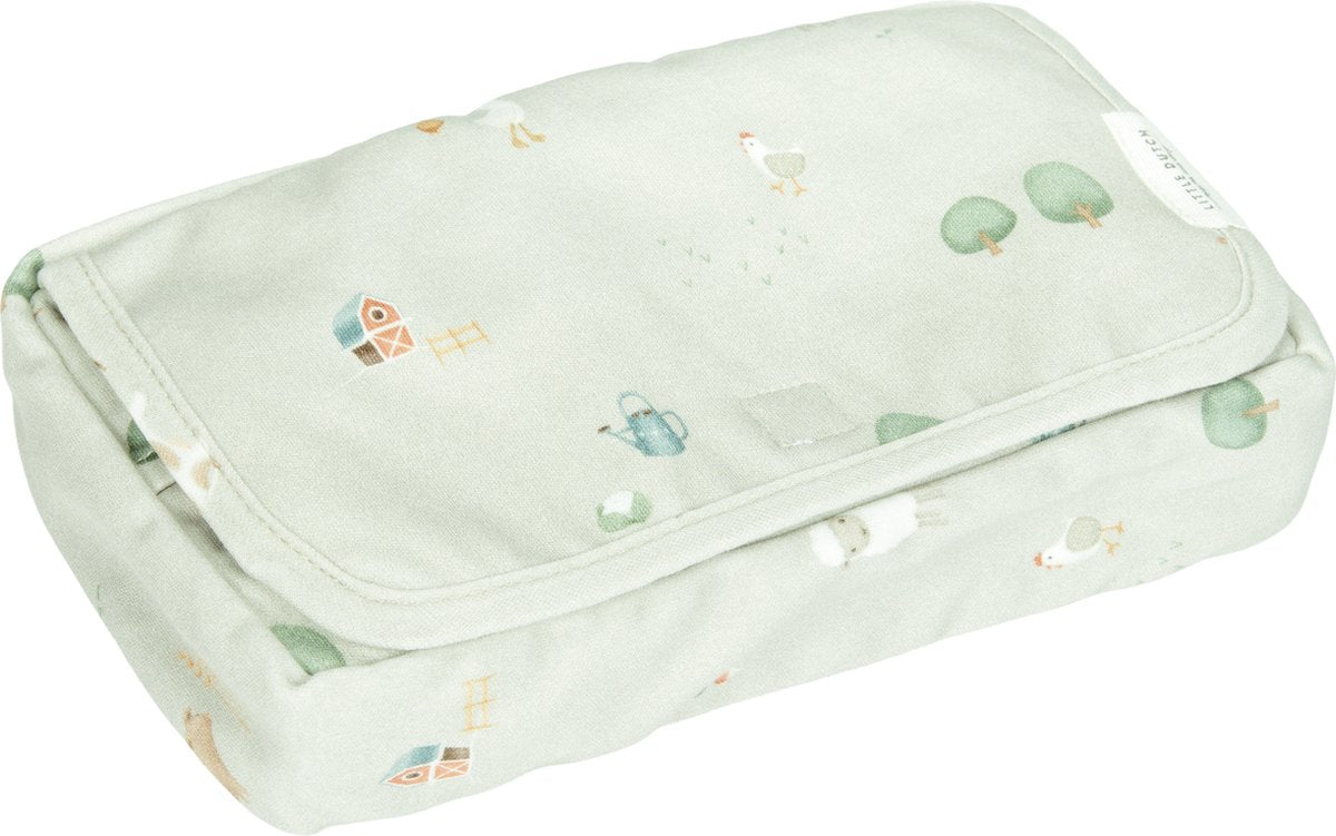 Little dutch babydoekjeshoes - groen - little farm