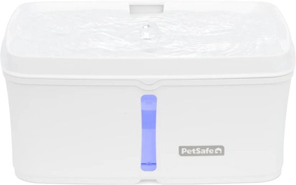 Petsafe drikkefontæne - 4,1 liter, lydløs pumpe, dobbeltfiltrering
