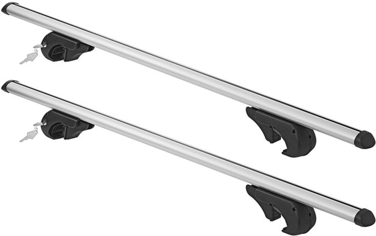 tagbøjler sæt aluminium 120 cm sølv
