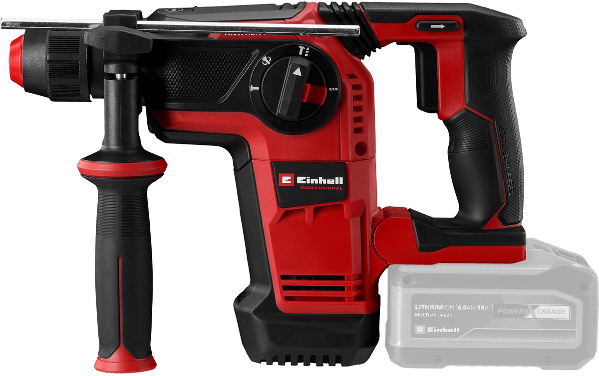 Einhell professionel akku borehammer TP-HD 18 26 Li BL Solo - Power