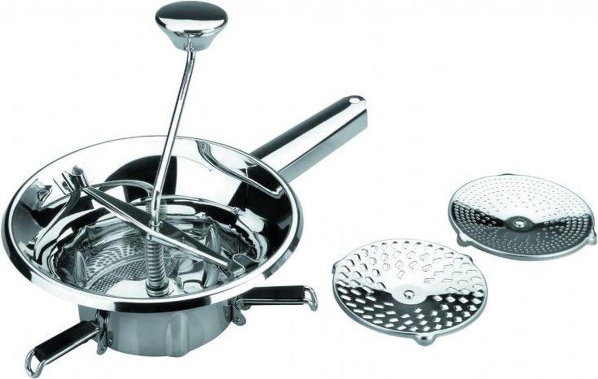 Lacor passe vite - gennemløbssigte - 3 skiver - ø 18cm - rustfrit stål