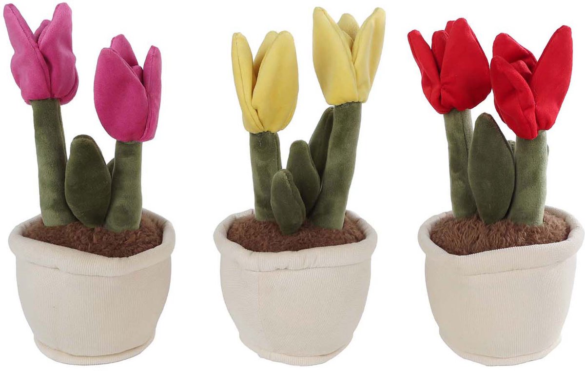 Tag mig hjem tulipanplante krammeplys, 27 cm