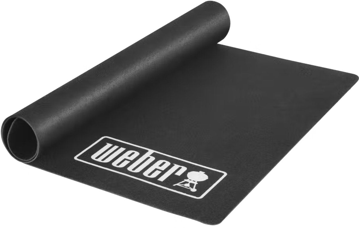 Weber - grillmåtte - sort - 180cm x 100 cm