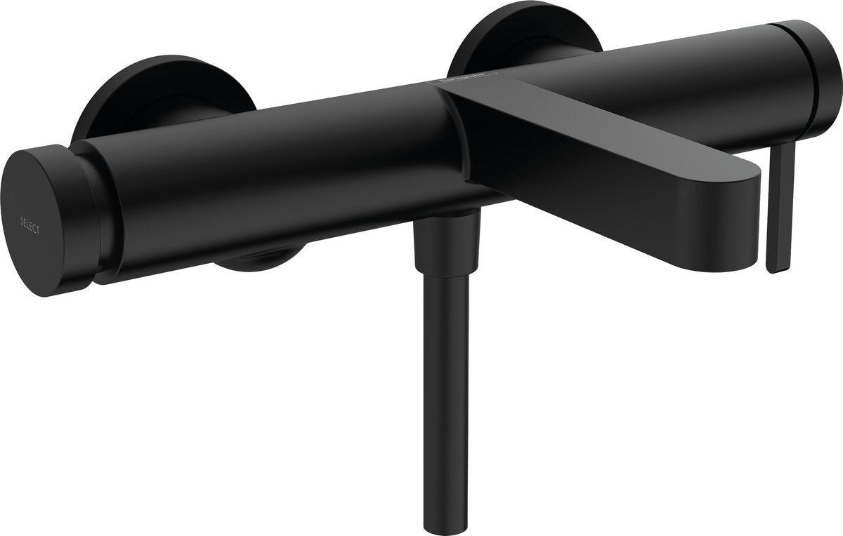 Hansgrohe finoris - badebatteri - etgrebsbetjening - mat sort