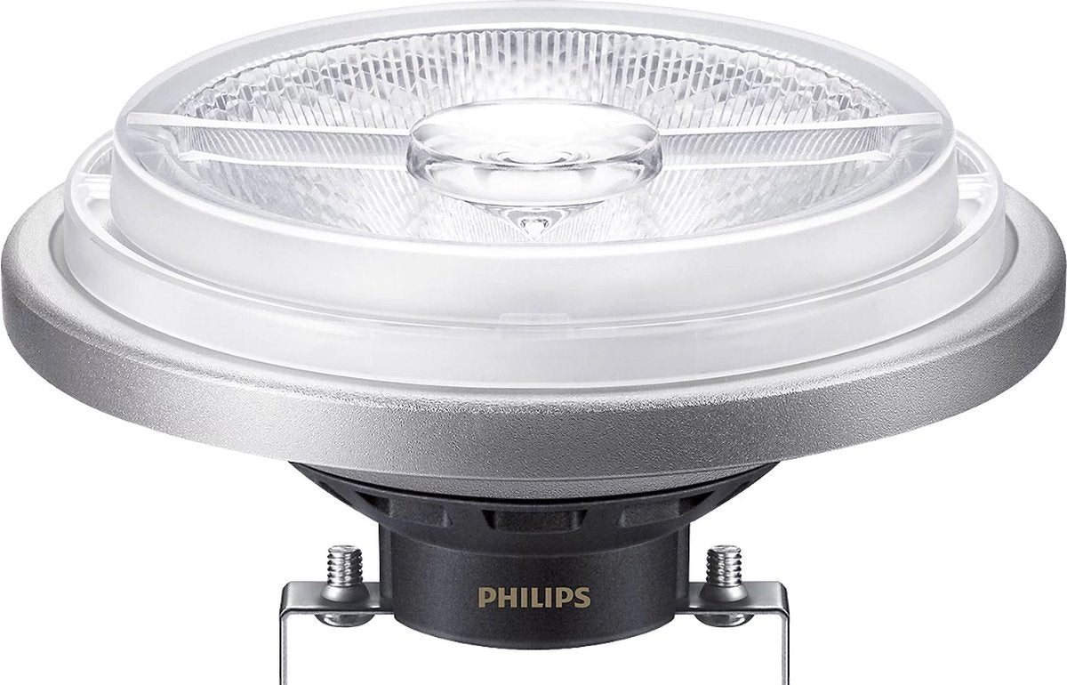 Philips led philips master led spot reflector g53 ar111 20w 1270lm 45d - 940 koel wit | beste kleurweergave - dimbaar - vervangt 100w