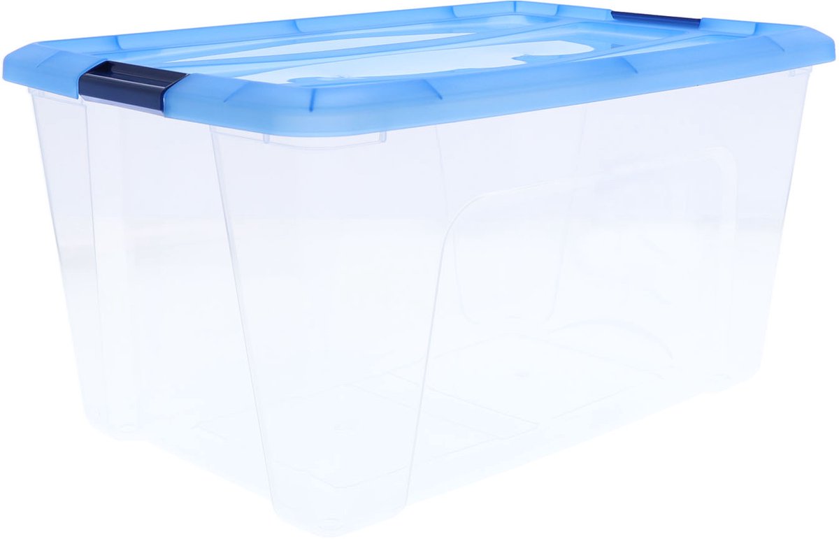 Iris - topboks - 45 liter - 57,5 x 39 x 30 cm - blå