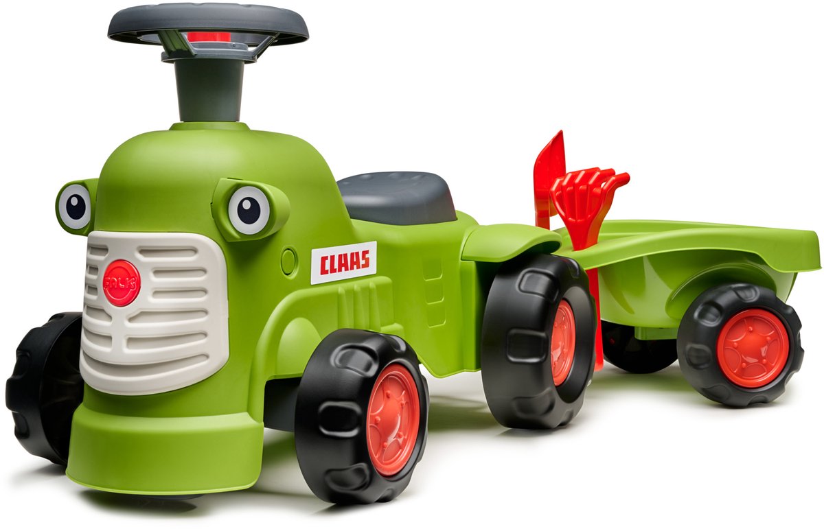 Falk Claas gåtraktor vintage sæt grønt