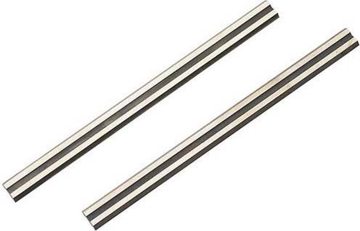 Wolfcraft - høvlknive 82 mm - 2 stk - udskift høvlknive - 4113000