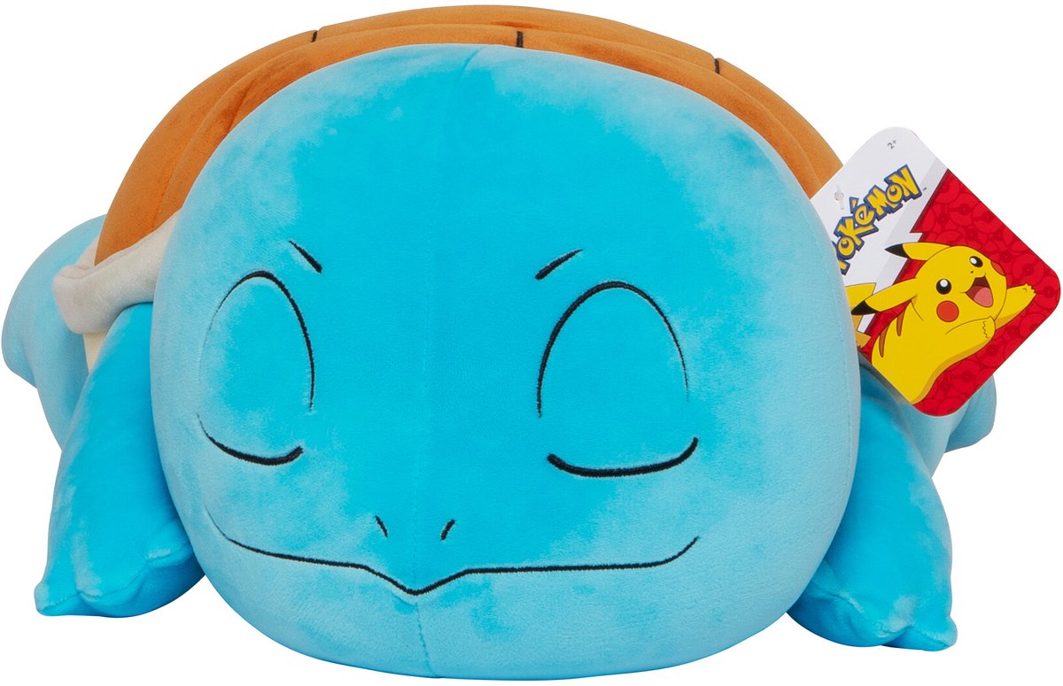 Jazwares pokémon - 45 cm soveplys - squirtle
