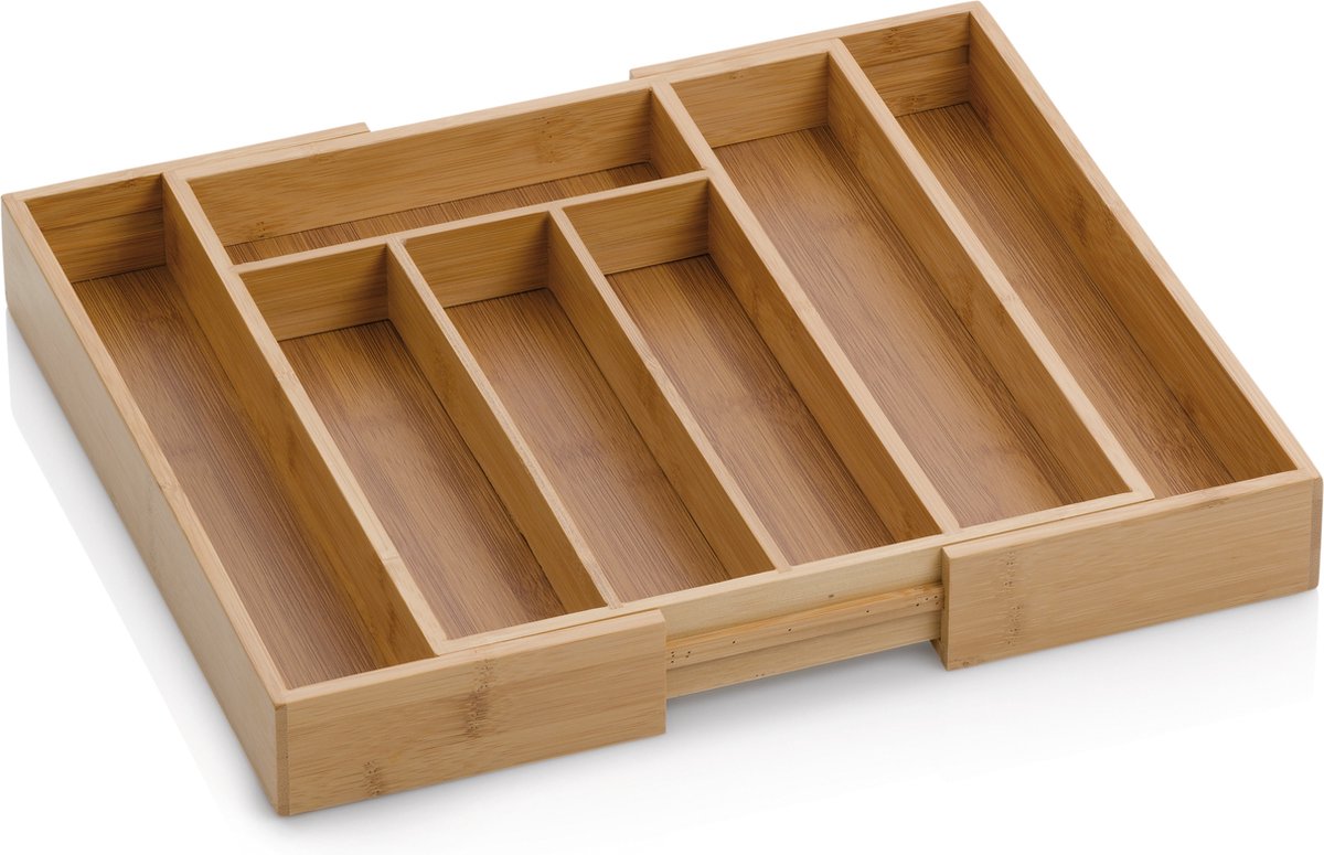 Kela bestikbakke udtrækbar 28,5 cm x 33 cm, bambus - | rolig