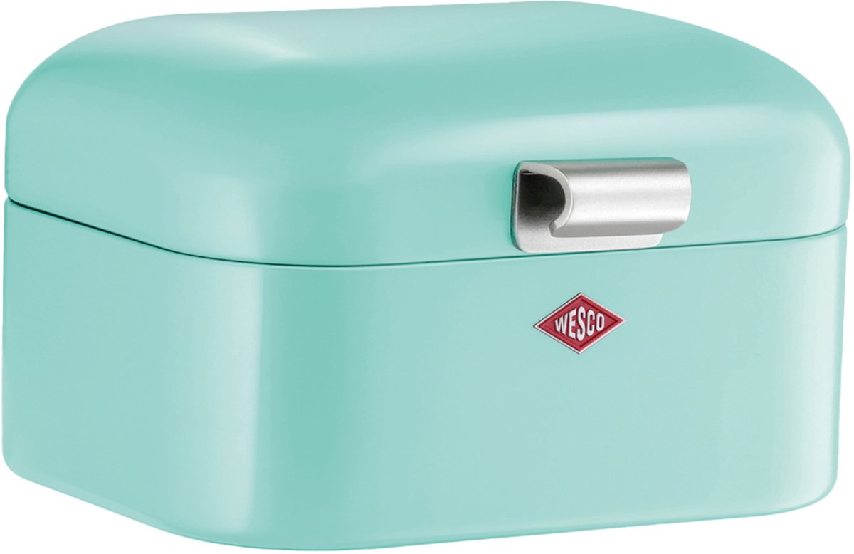 Wesco mini grandy brødspand | 2 liter - størrelse s | metal - mynte | brødkasse