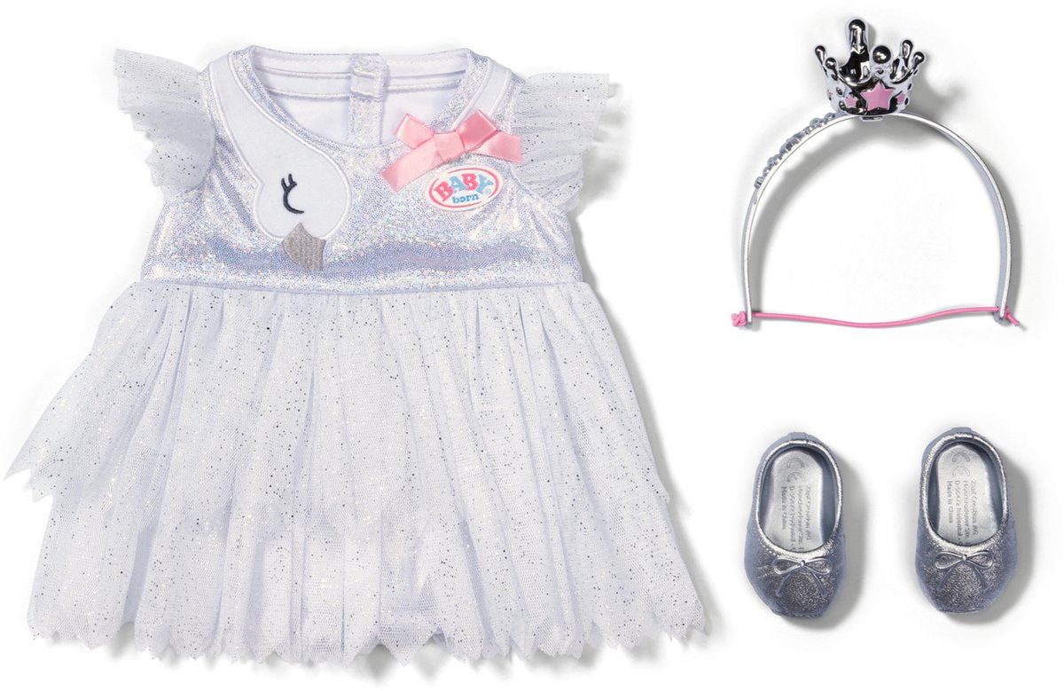 Baby født ballerina outfit 43 cm