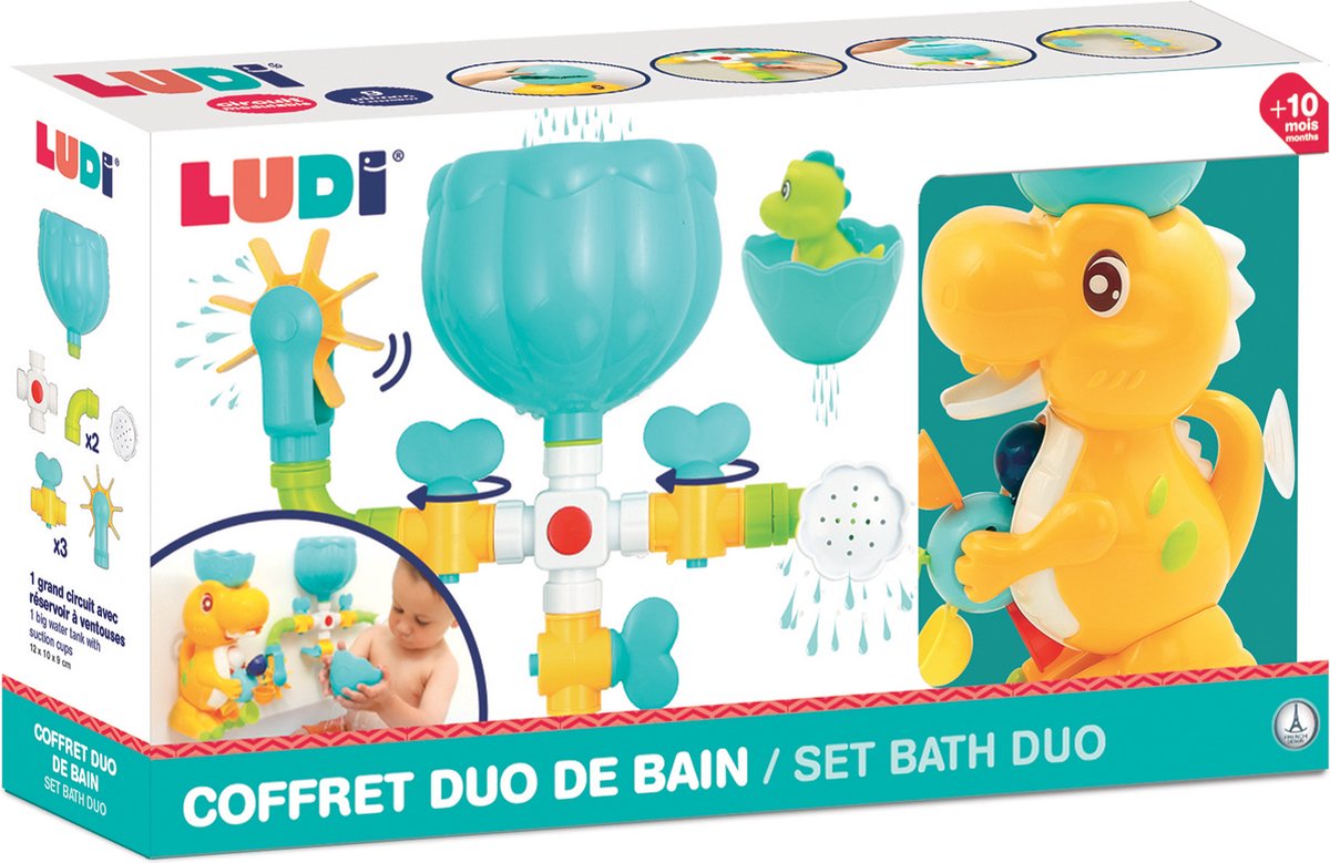 Ludi - dino badesæt - vandbane - badelegetøj