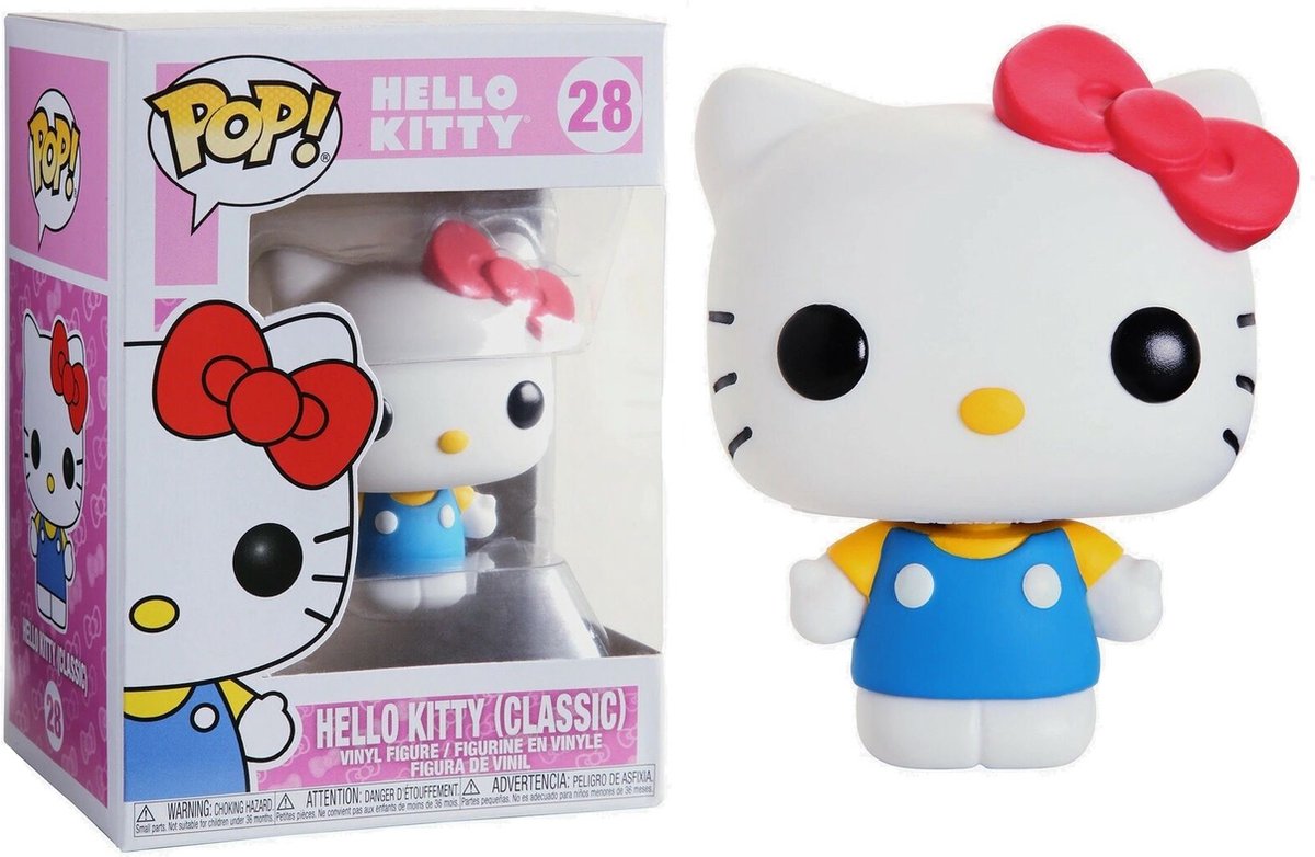 Funko pop sanrio: hello kitty (klassisk) pop #28