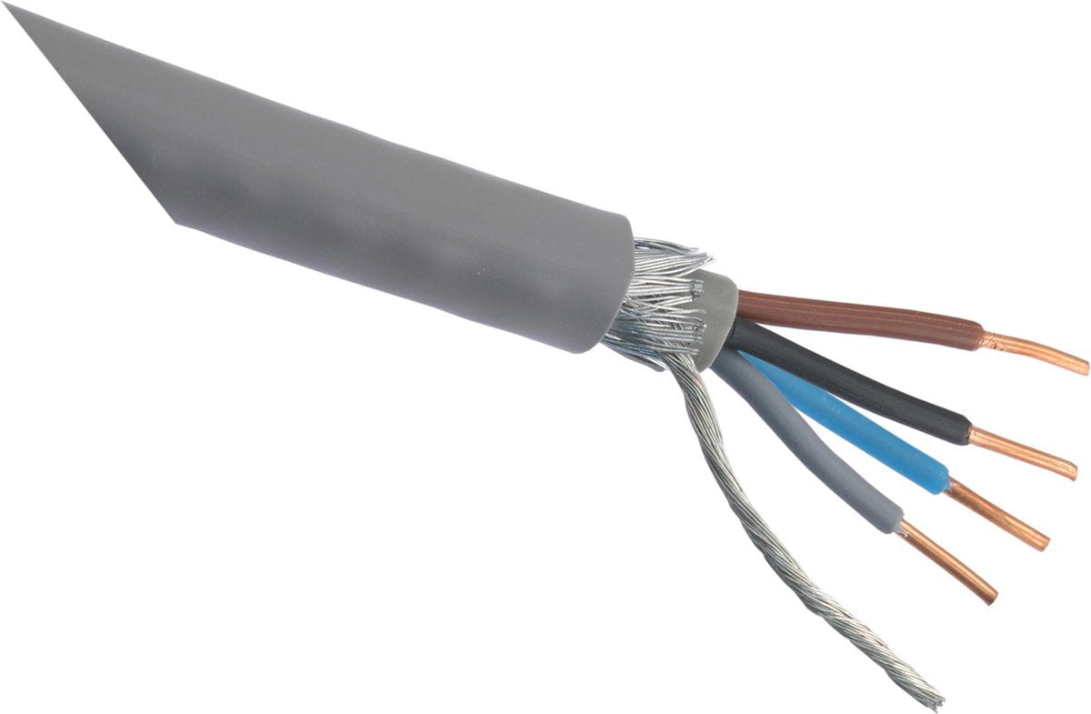 Umærket sans marque jordkabel xmvk-as - 4 x 2,5 mm² - 50 meter
