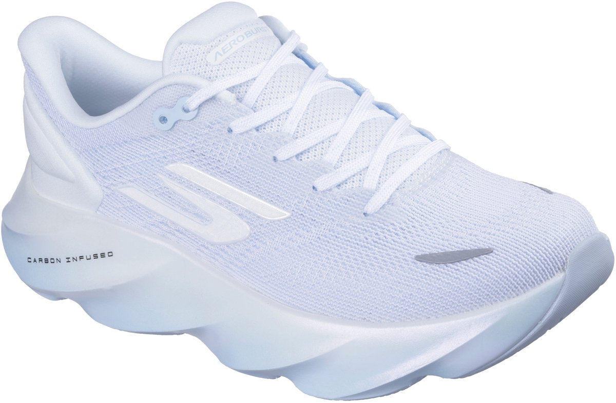 Skechers skx aero burst sportssko til kvinder - hvid