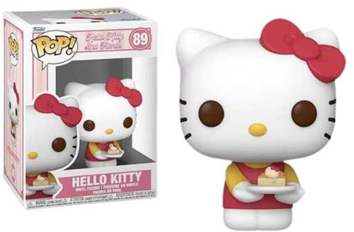 Funko pop sanrio: hello kitty - hello kitty med dessertpop #89