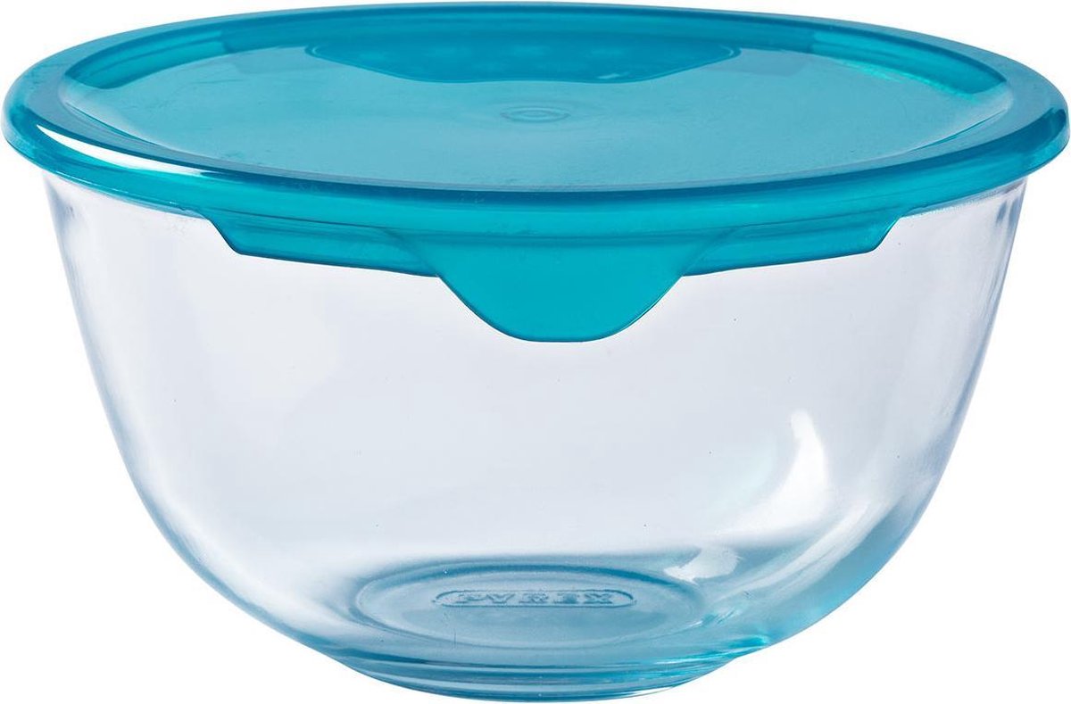 Pyrex - cook enjoy røreskål med låg 700 ml - gennemsigtig - borosilikatglas - polypropylen