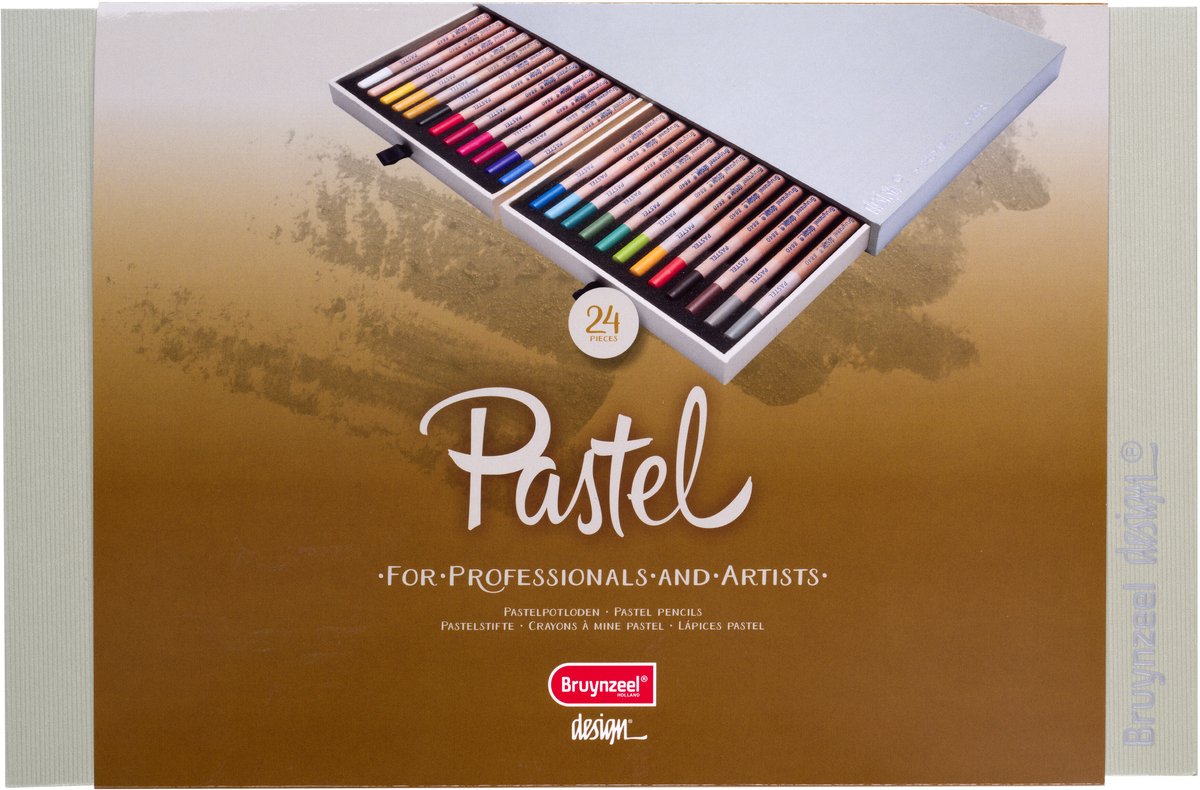 Bruynzeel design pastel penal box | 24 farver