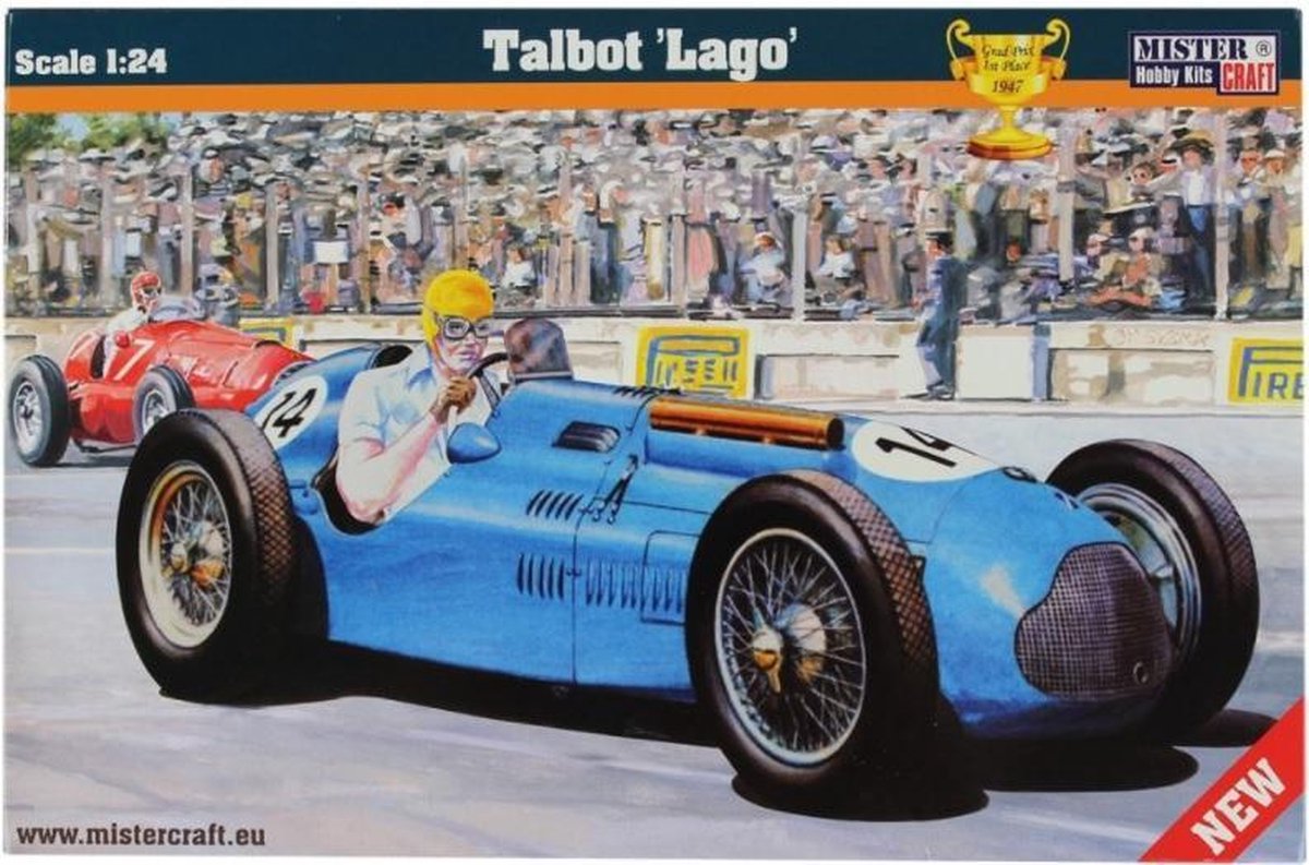 Mastercraft mistercraft talbot lago 1947 (modelfremstilling, 1:24)
