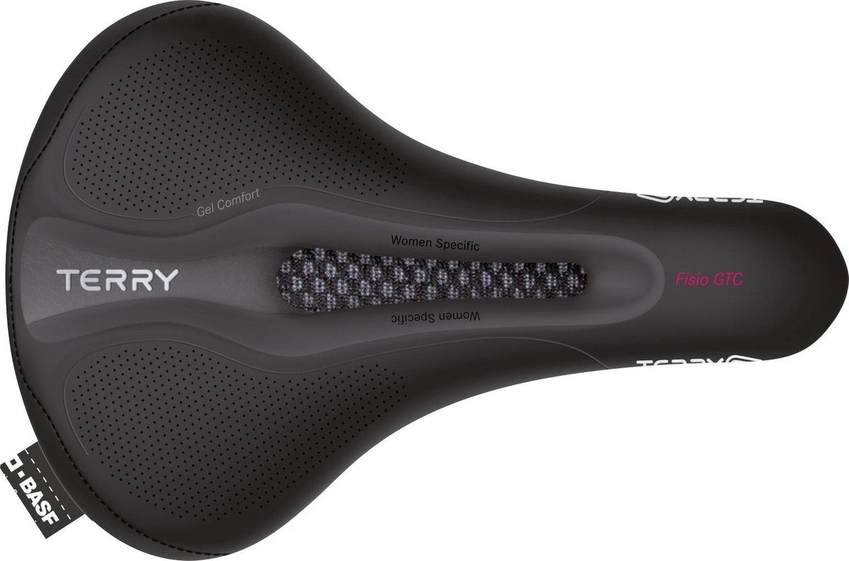 Terry sadel fisio gtc max gel dame sort - zdt154