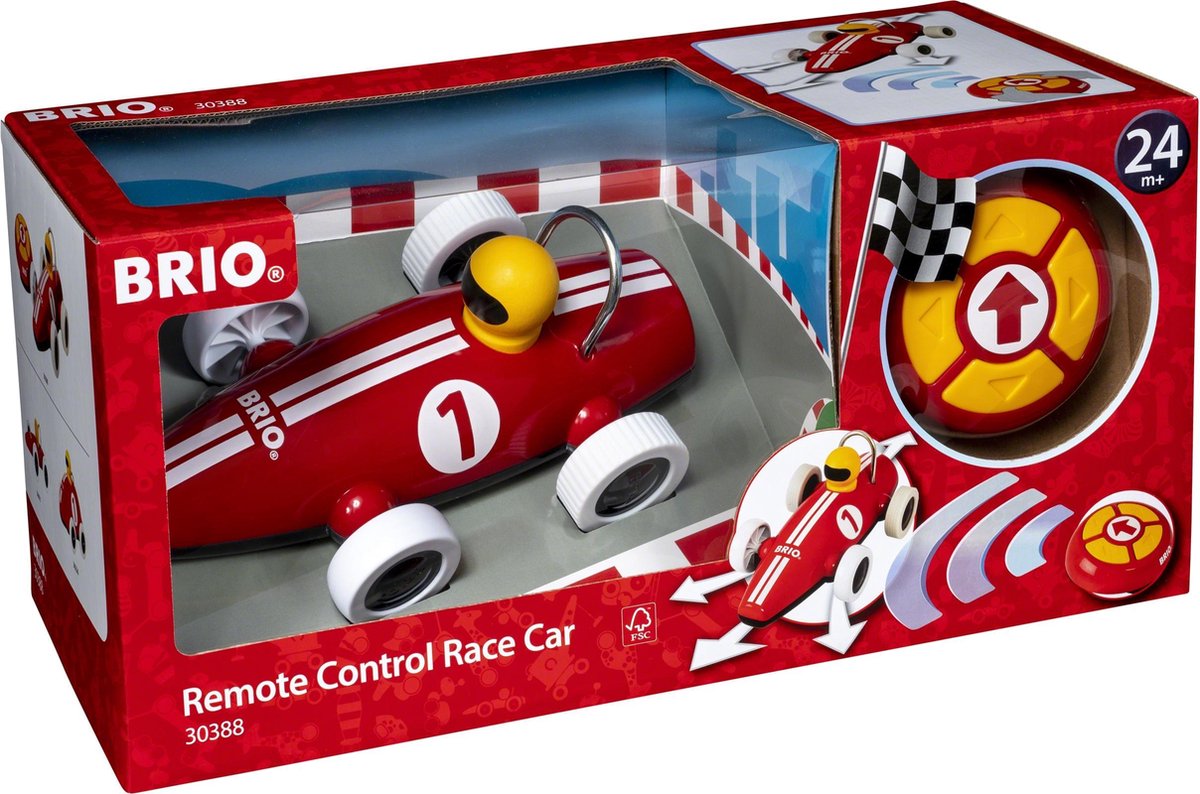 Brio fjernbetjent racerbil - 30388