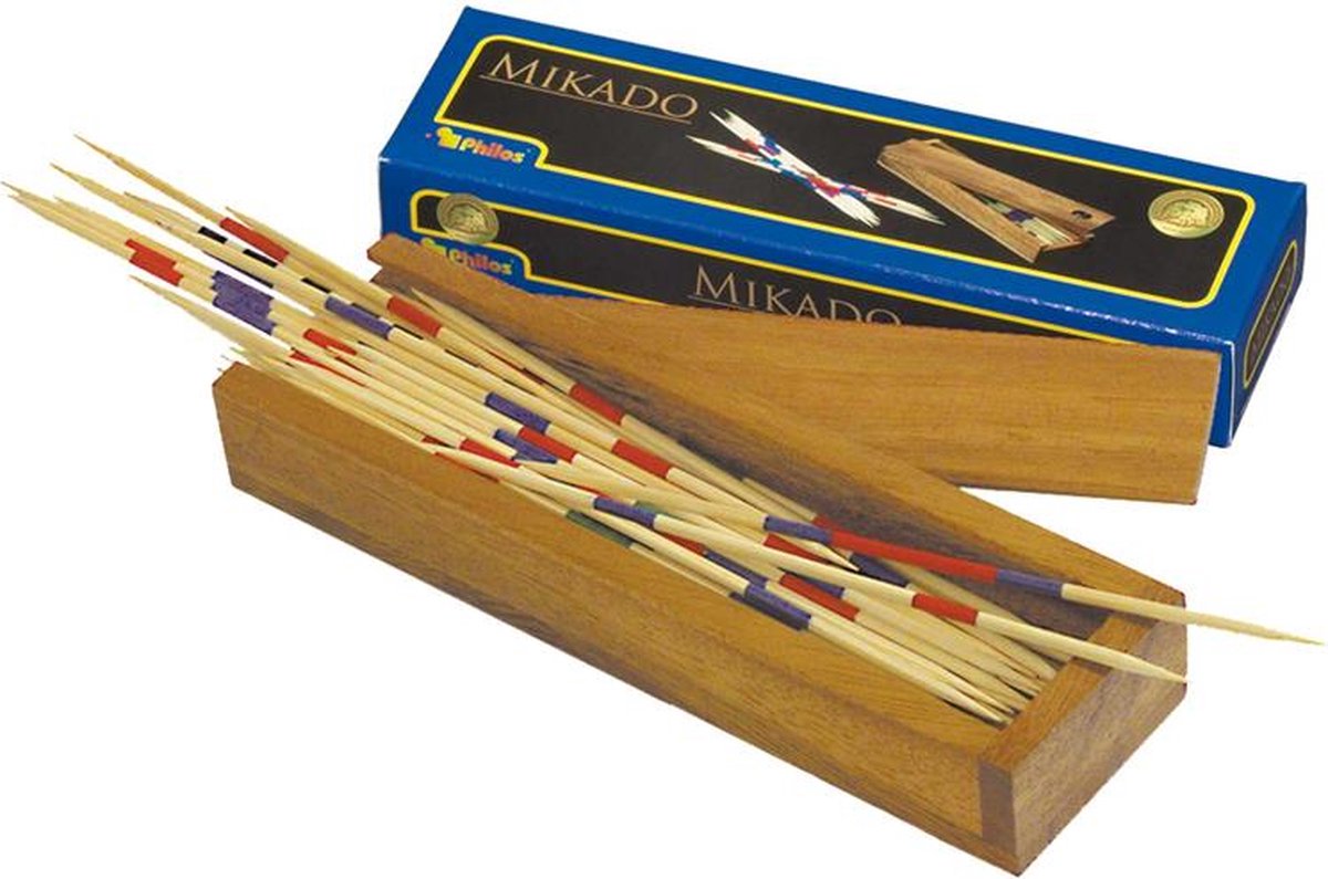 Philos mikado i trækasse