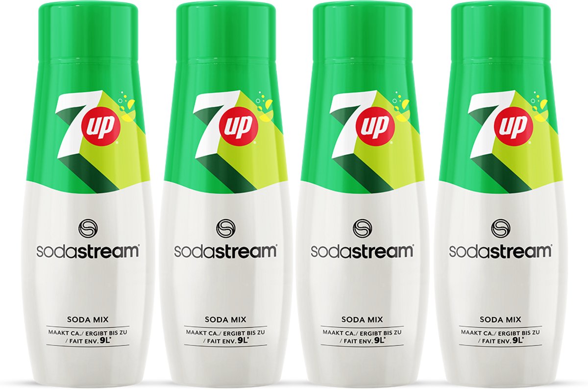 Sodastream sirup 7up 4-pak