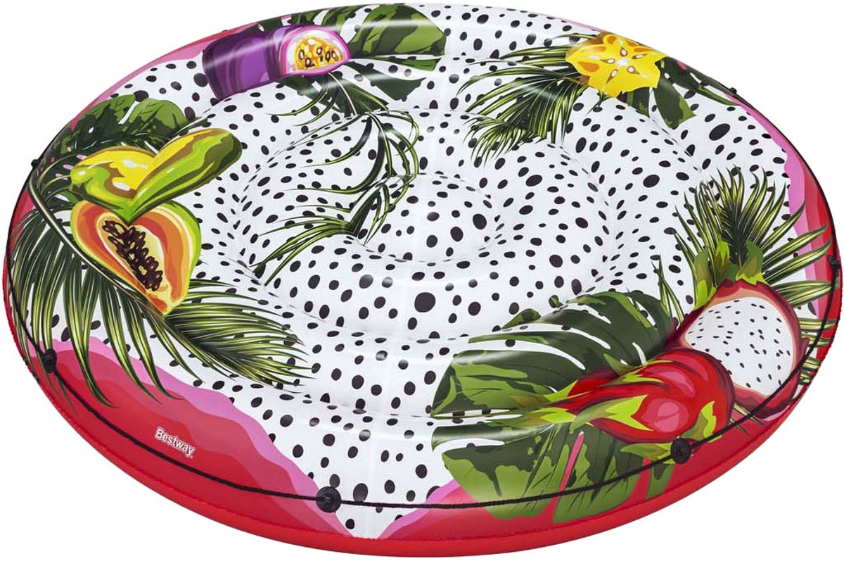 Bestway island fruit paradise 2 personers luftmadras