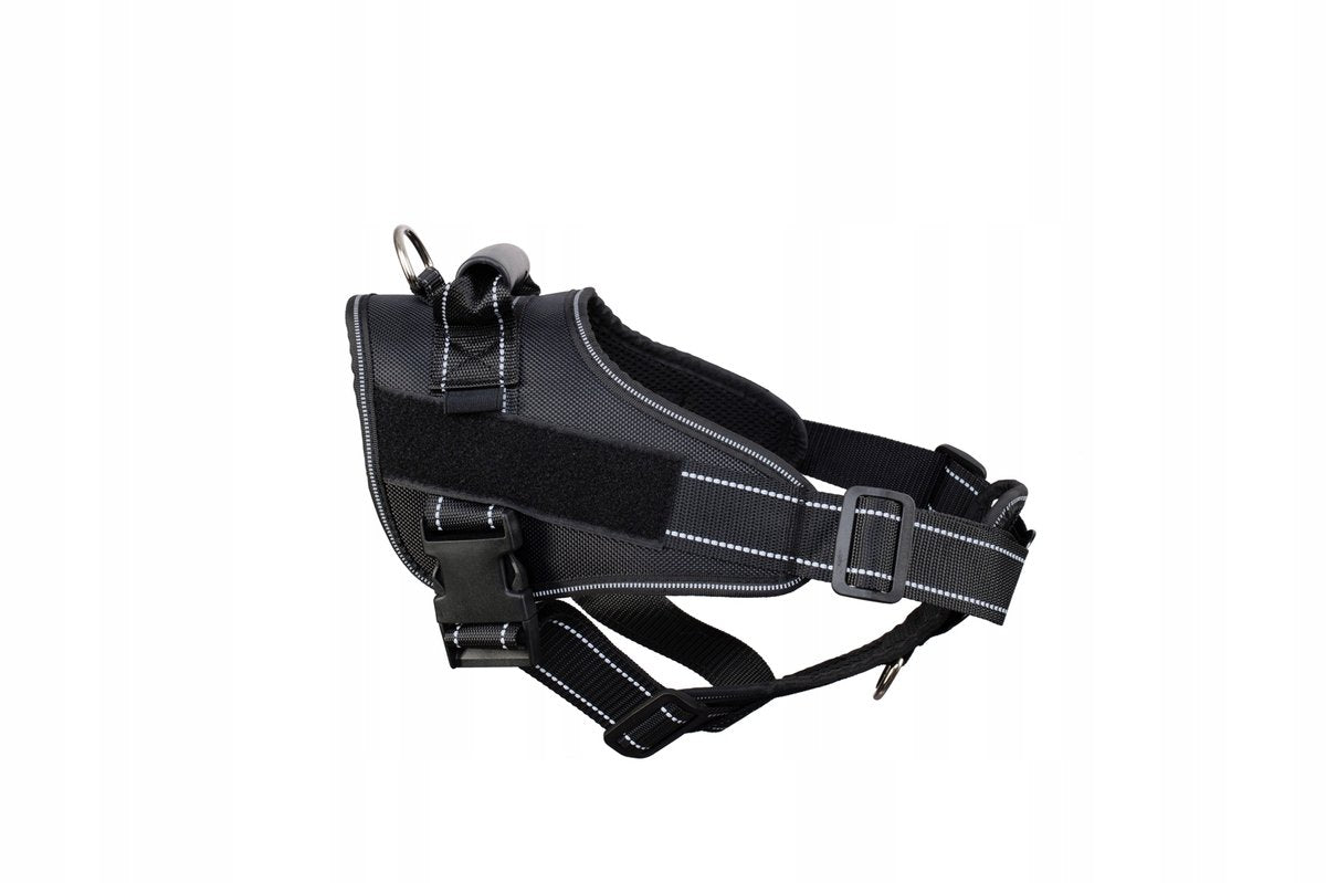 Pet nova redningssele str. m sort 55-71cm