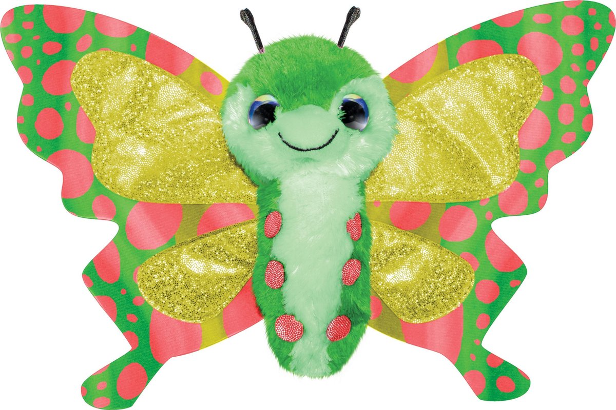 Lumo stjerner lumo butterfly hope - klassisk - 15cm