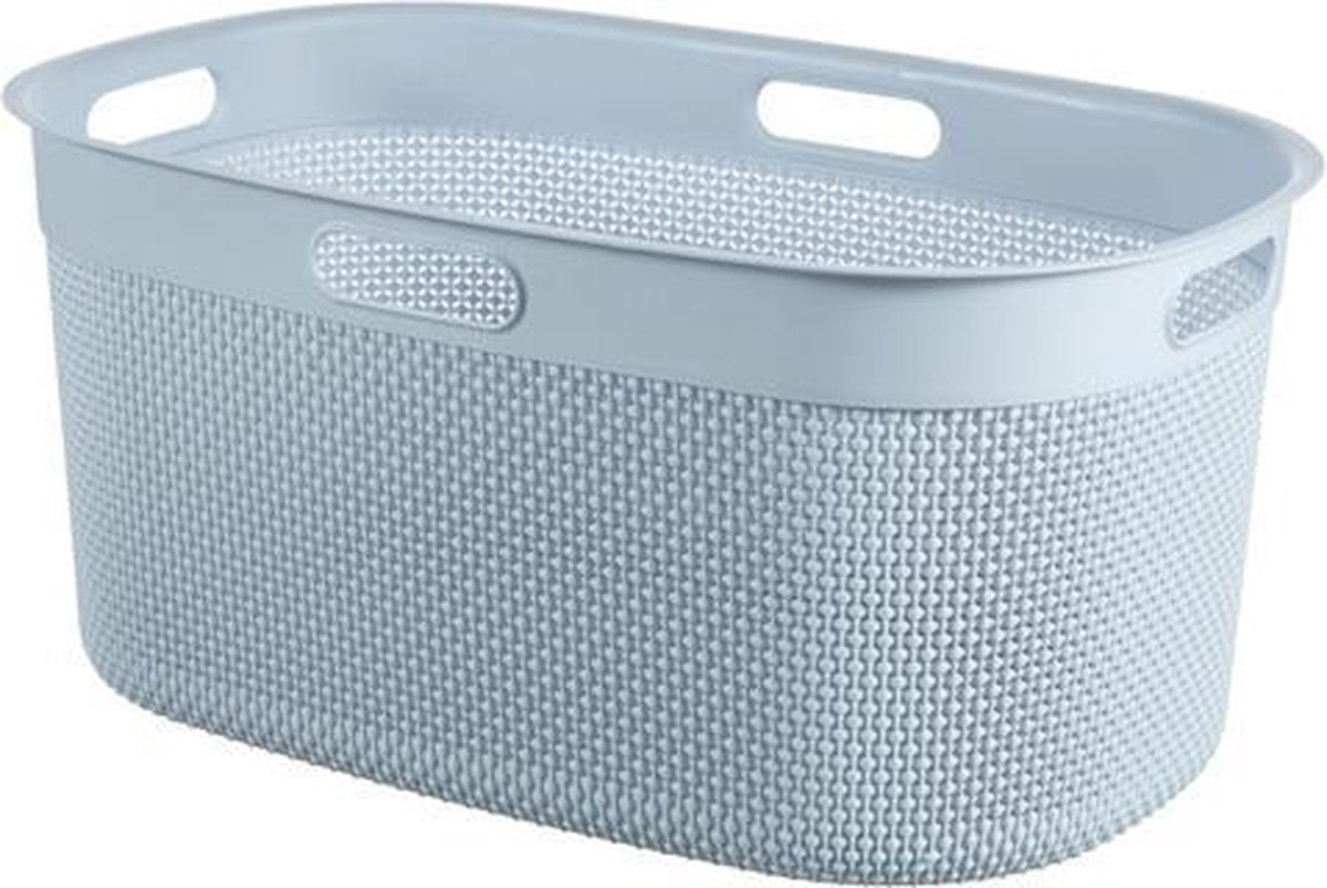 Curver filo vasketøjskurv - 45 liter - stenblå