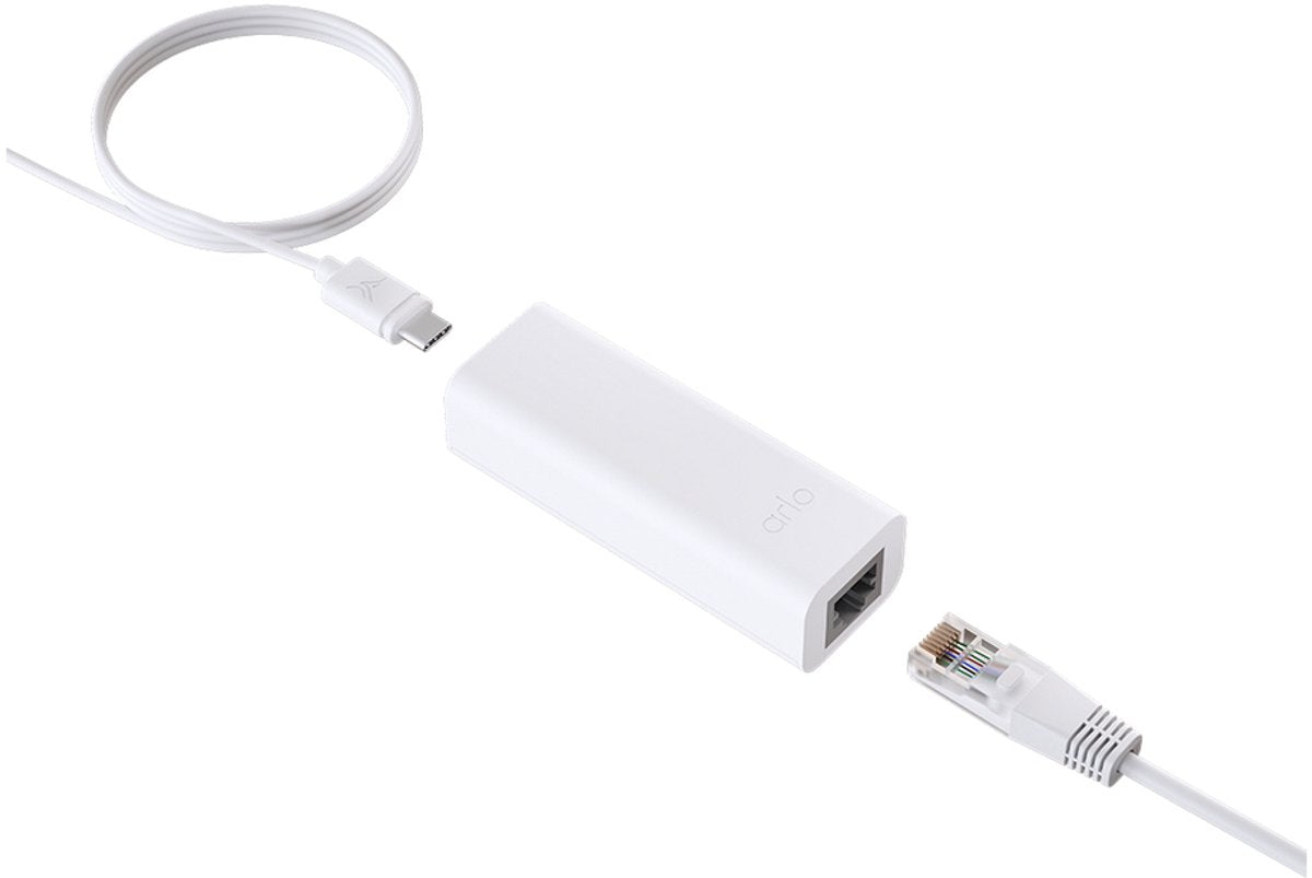 Arlo poe adapter - strøm over ethernet (kabel 3,0 m) - certificeret tilbehør