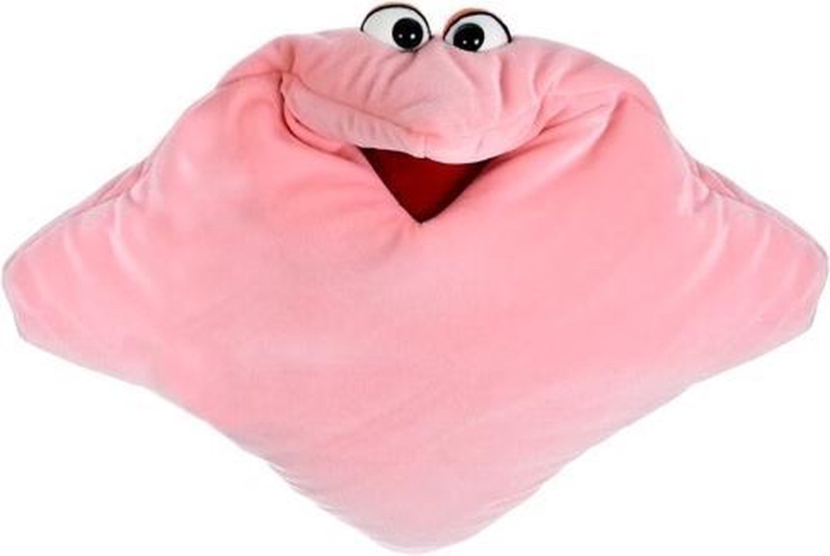 Levende dukker tilbehør handske marionet dukke blød pink pude spilbar