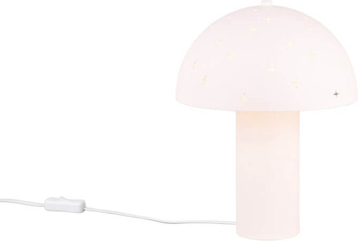 Rl live your light reality seta - bordlampe - hvid mat - ekskl. 1x e14 28w - ledningskontakt