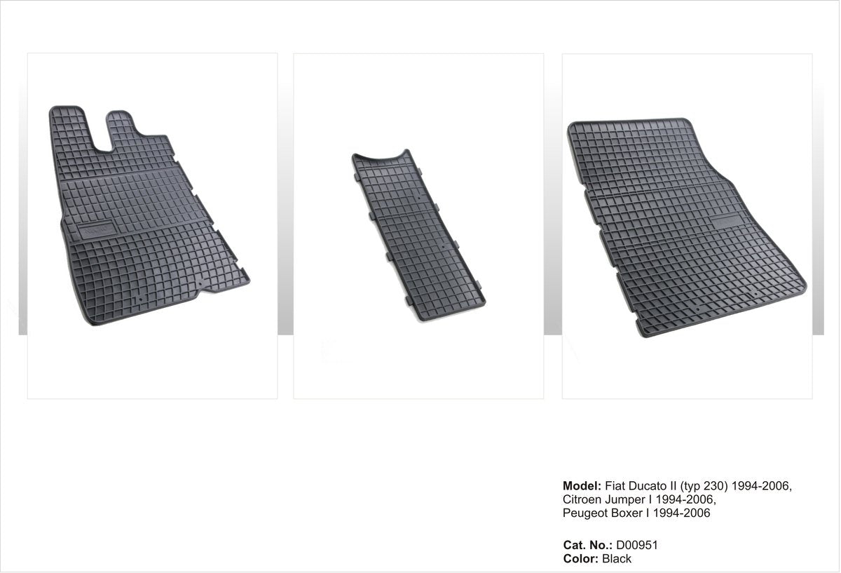 Frogum gummimåtter Citroen Jumper varevogn 1994-2006 -