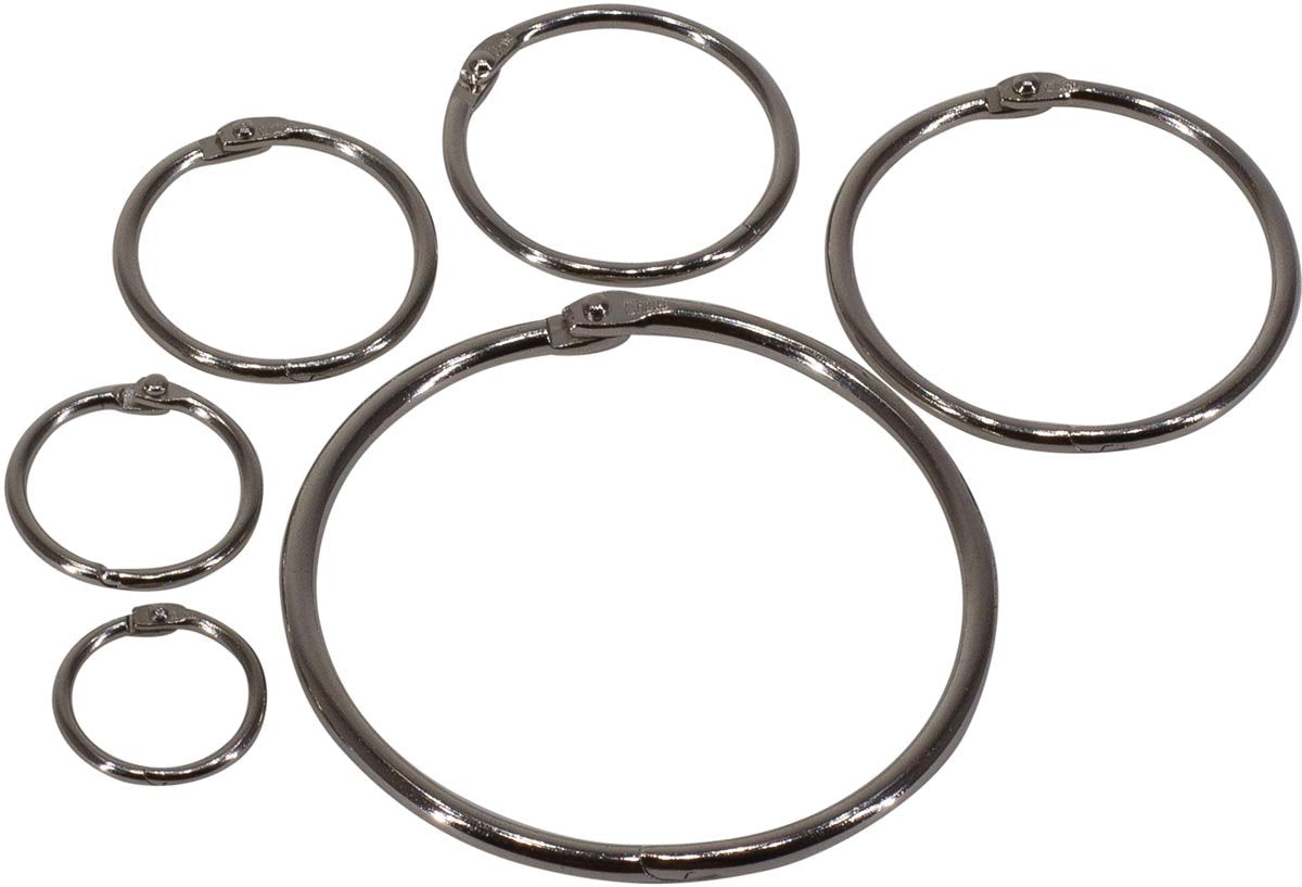 Bronyl knækkede ringe diameter 19 mm | æske med 100 stk