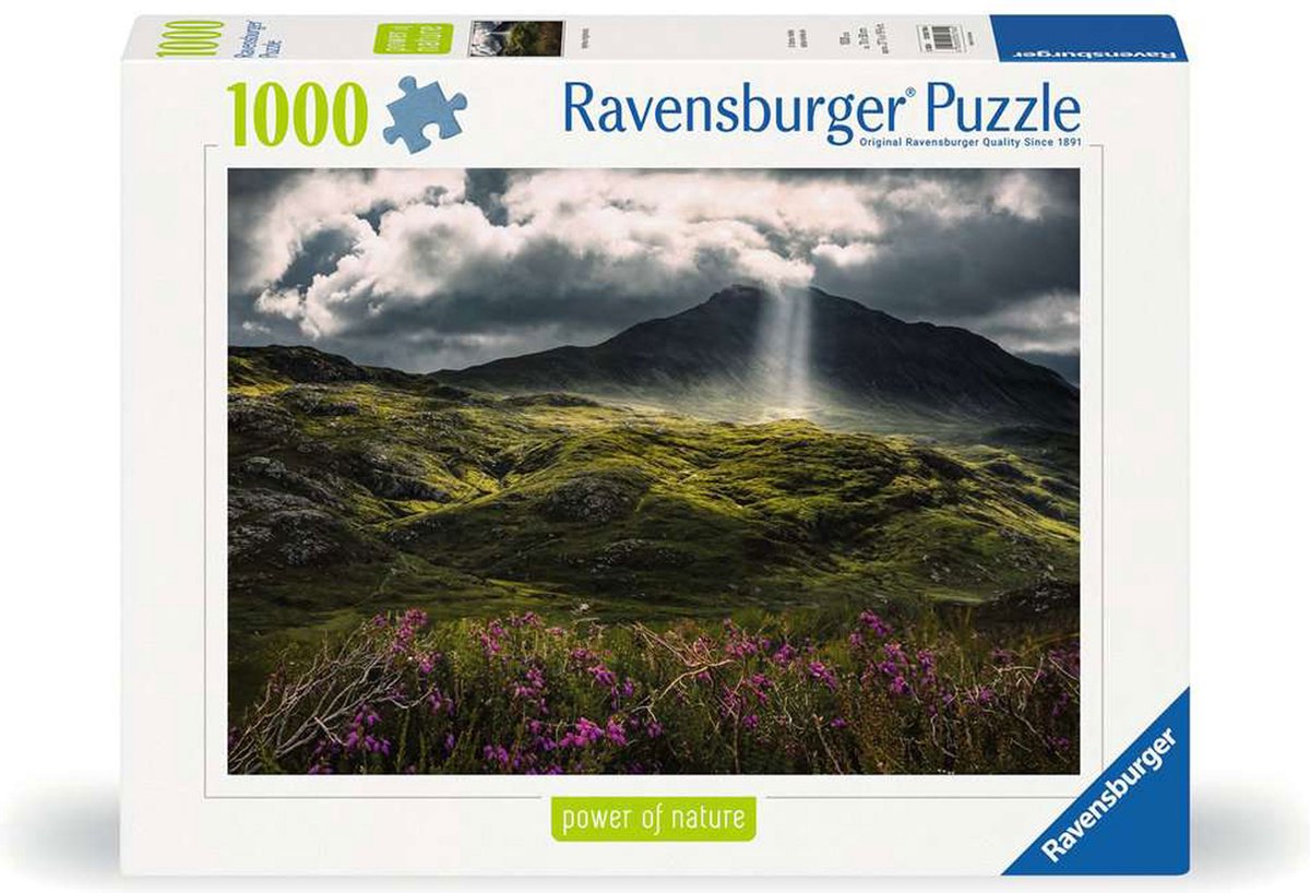 Ravensburger puslespil mystisk bjerg 1000 brikker
