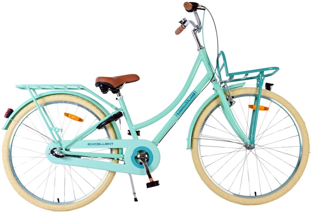 Volare fremragende børns cykel - piger - 26 tommer - grønne - 3 gear