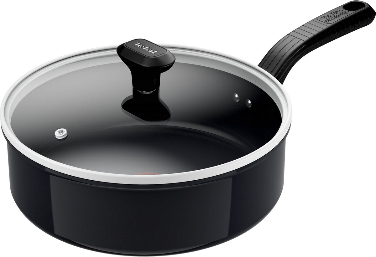 Tefal cook change - bradepande - ø24 cm - pfas-fri - keramik - inklusive låg - velegnet til induktion