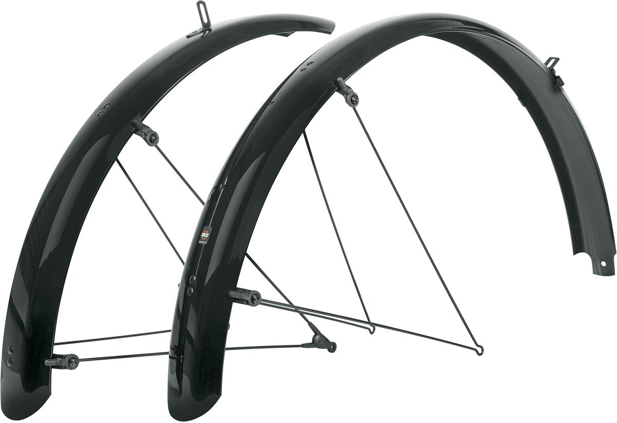 Sks skærmsæt 27,5 - 29 bluemels basic 69mm blank sort