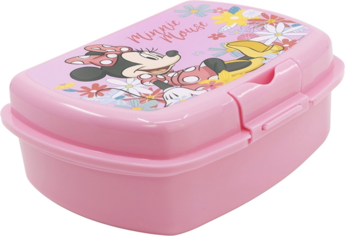 Stor minnie mouse brødkasse brødspand - rose