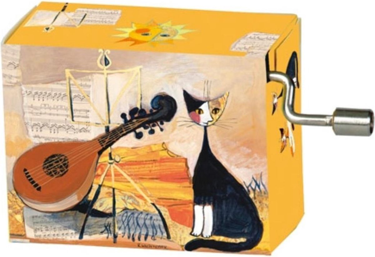 Fridolin spilledåse Rosina Wachtmeister musik kat violin melodi for Elise Van Beethoven