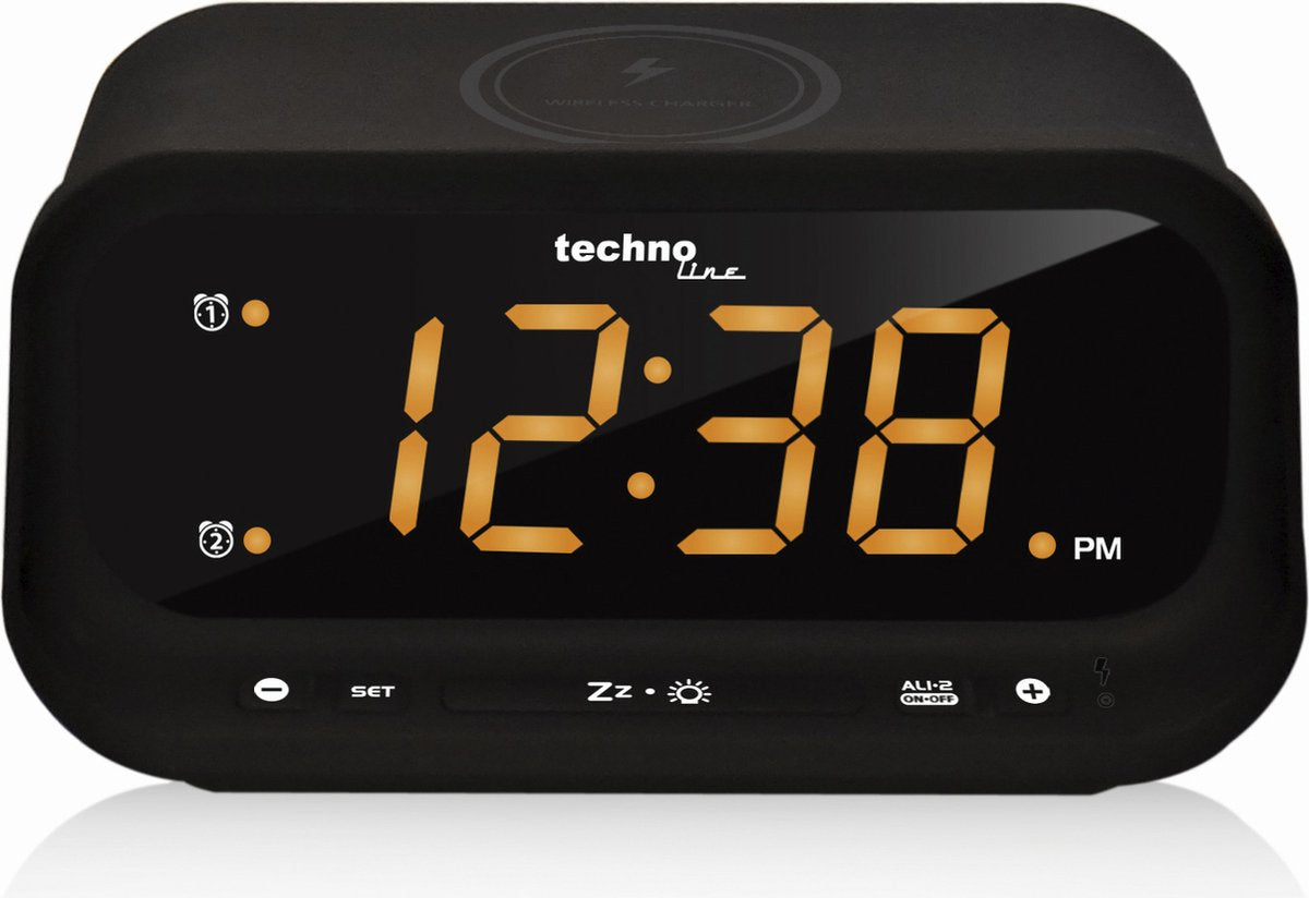 Technoline digital radio med trådløs opladningsfunktion - wt 477
