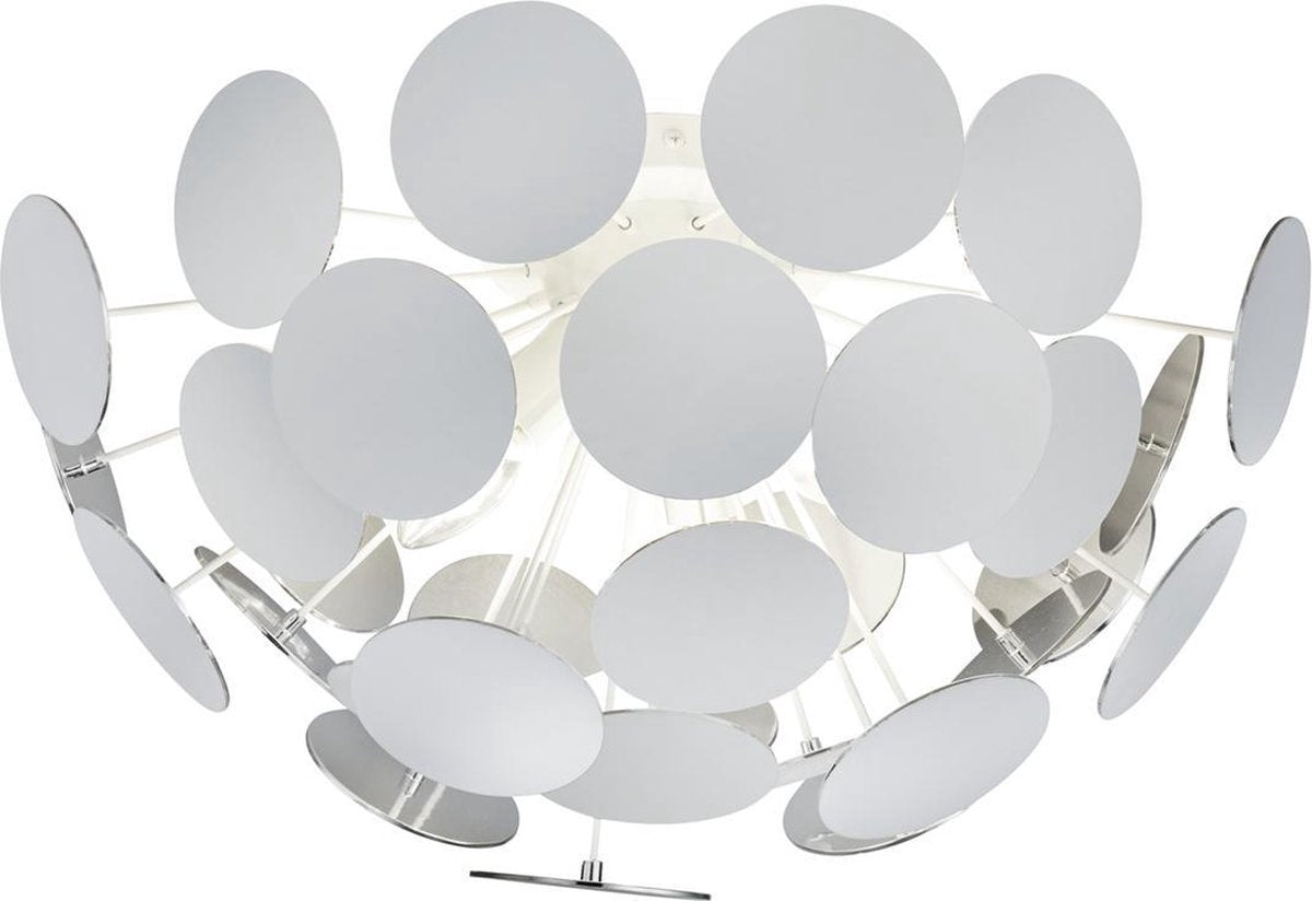 Trio discalgo - loftslampe - hvid mat - ekskl. 3x e14 40w