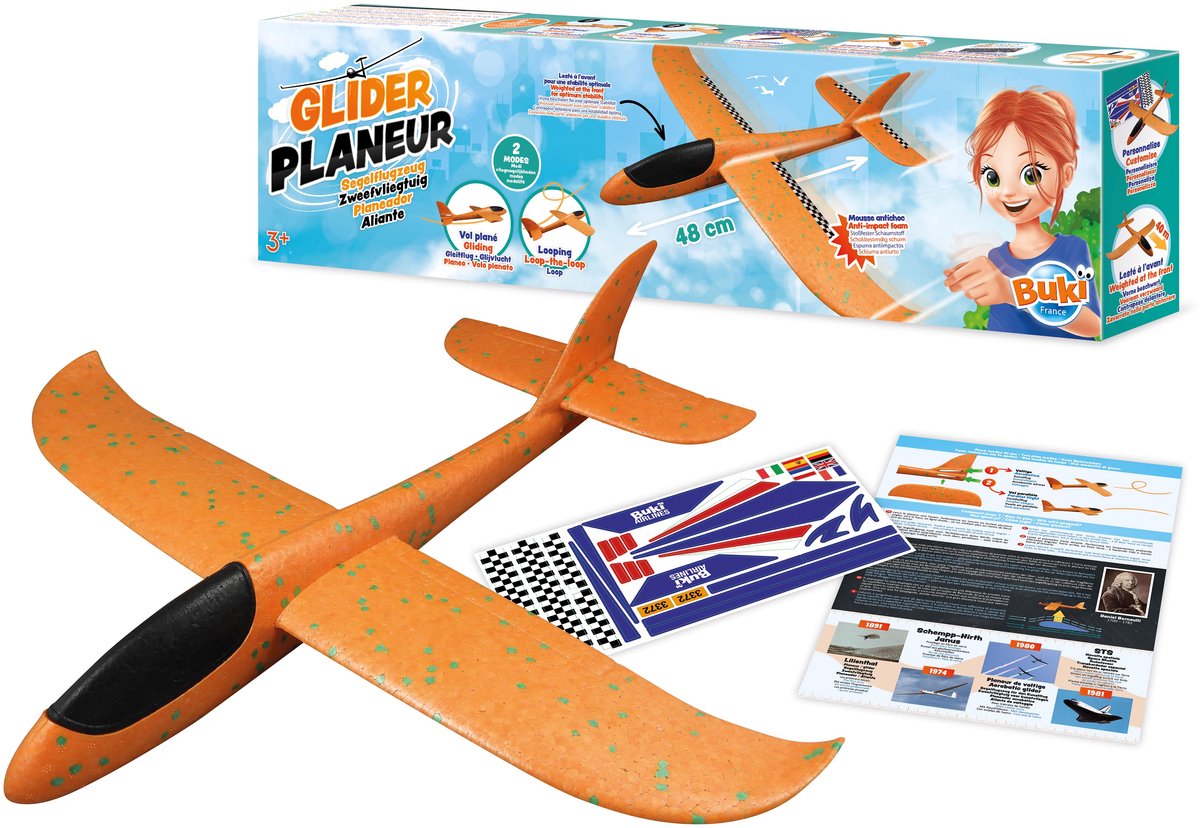 Buki France buki svævefly 48cm
