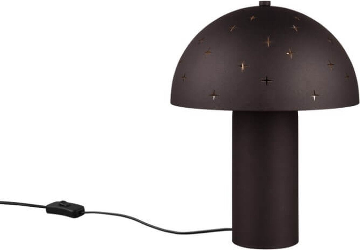 Rl live your light reality seta - bordlampe - sort mat - ekskl. 1x e14 28w - ledningskontakt