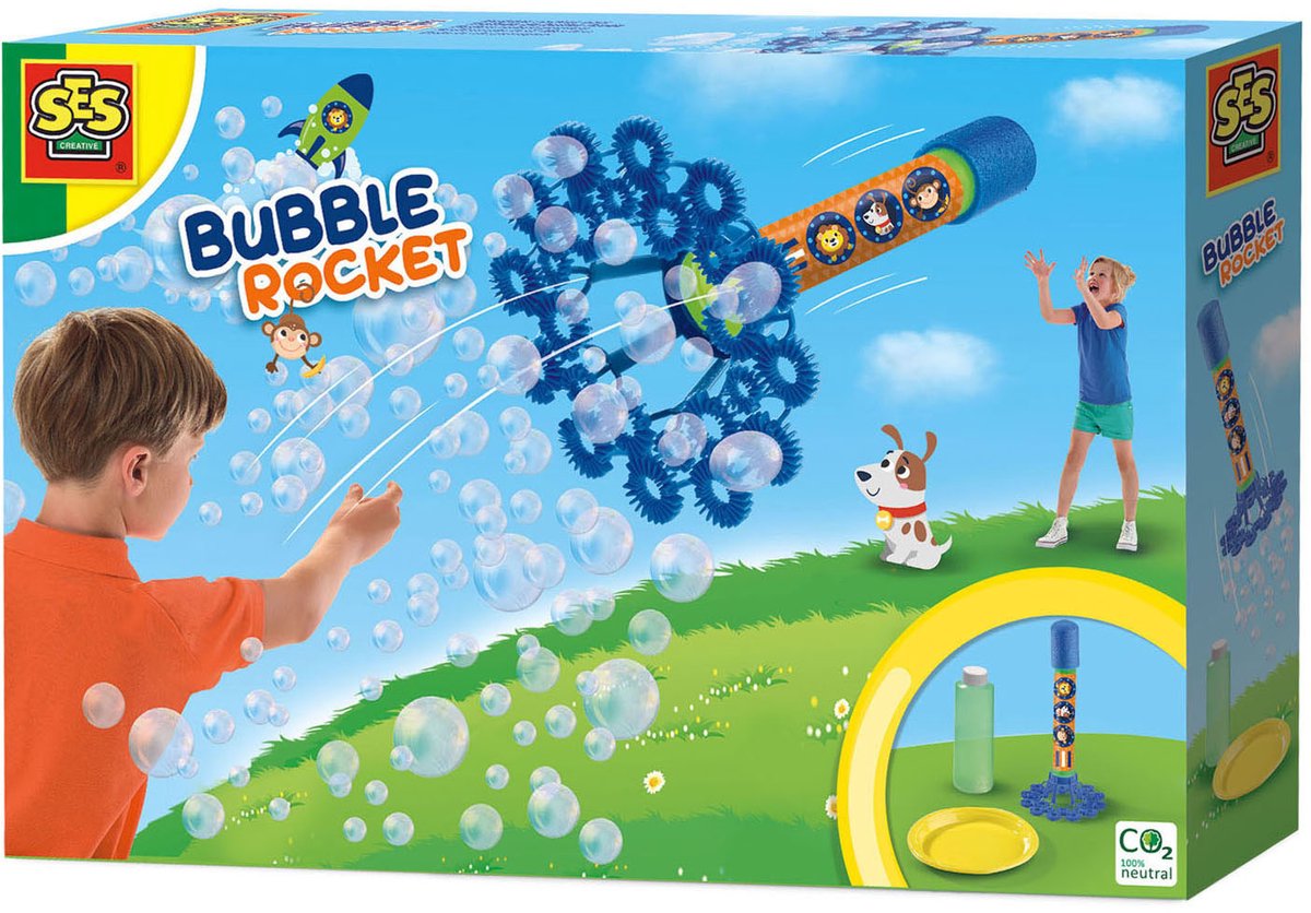 Ses kreative ses boble raket boble blæser